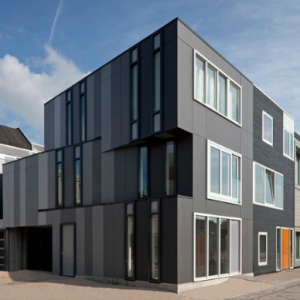 dark and light house